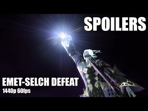 [Spoilers] FFXIV Emet-Selch Defeat Cutscene [1440p60]