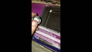 Cadillac CTS trans cooler line fitting fix