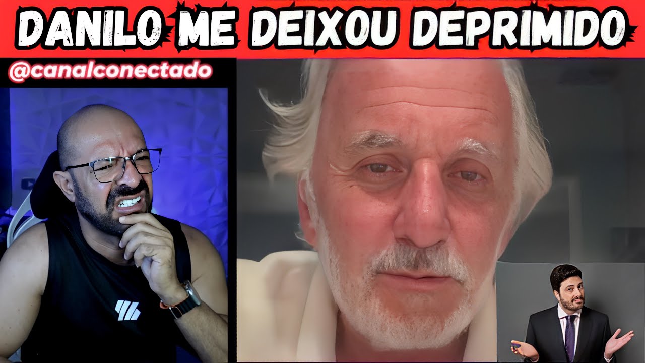 Danilo Gentili deixou Otávio Mesquita deprimido.