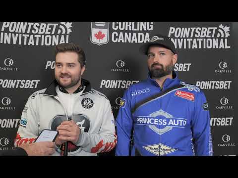 Media Scrum - Men's Final Four - 2023 PointsBet Invitational