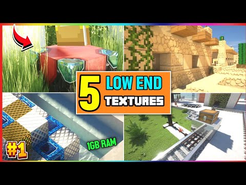 😄 Top 5 Best Graphics For Minecraft Pe Low End Device | Best Texture Packs For Low End Devices