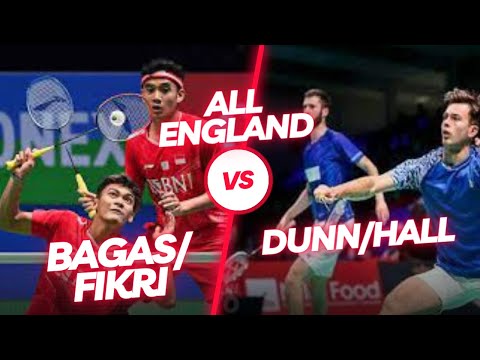 Shohibul Fikri/Bagas Maulana (INA) vs (SCO) Alexander Dunn/Adam Hall | All England 2024 badminton