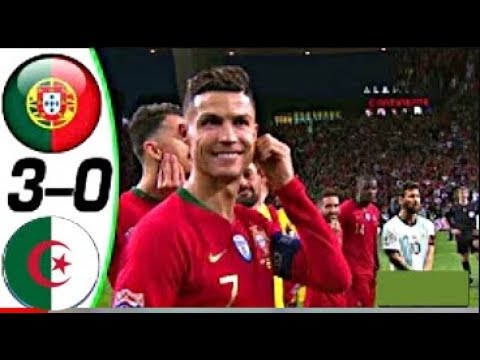 Portekiz vs Cezayir  3-0  Maç Özeti Full Goller Highlights & Goals HD