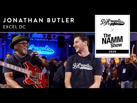 Jonathan Butler Plays James Taylor & Talks Gear at #NAMM2020 | D'Angelico Guitars
