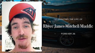 Memorial service for Rhyce James Mitchell Muddle