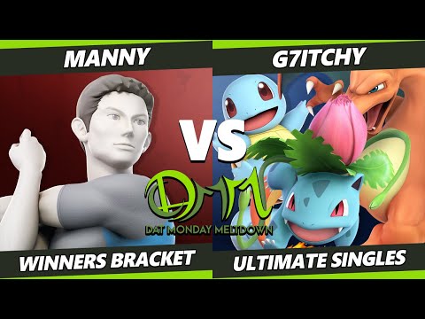 DAT Monday Meltdown 235 - Manny (Wii Fit Trainer) Vs. G7itchy (Pokemon Trainer) SSBU Ultimate