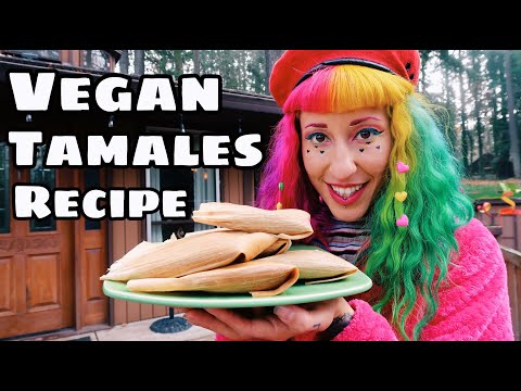 Vegan Tamales Recipe (truly flavorful masa filled with...