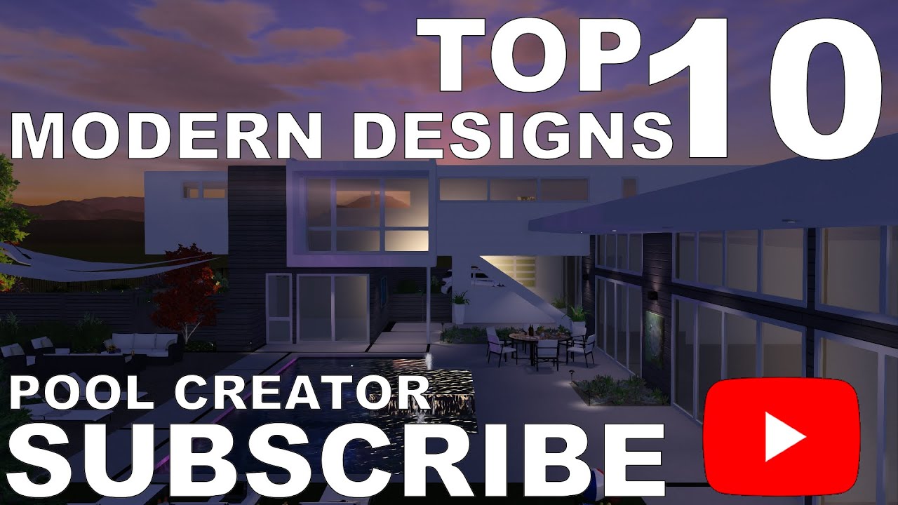 Top 10 Modern Swimming Pool Design Ideas - Epic Backyard Outdoor Living (HD)