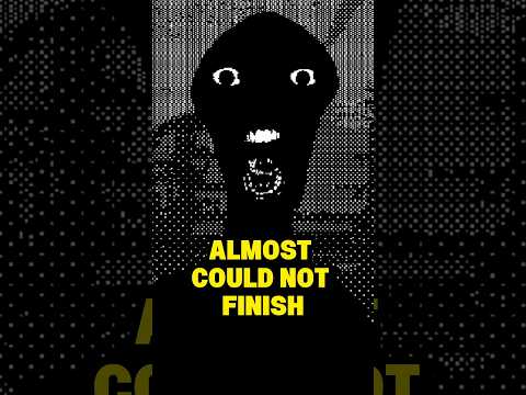 3 Games So Scary, I Almost Couldn’t Finish Them… #shorts
