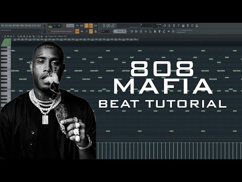 How to make a Southside 808 Mafia Type Beat in Fl Studio in 10 Minutes (Simple Tutorial)