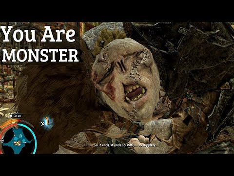 Shadow of War - SHAMING The Stitch Legendary Boss To DERANGED Level 1