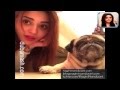 Ragini Nandwani Dubsmashes A Dialogue Of Frozen Movie IRaginiNandwani
