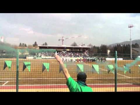 Feltrese - Union Ripa 0-1 25/2/12 Entrata in campo HD