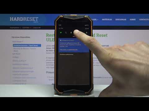 Cómo activar la luz nocturna en ULEFONE Armor 3W - tema oscuro