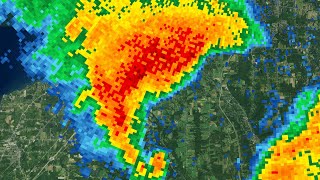 2024 Eden, New York Supercell Radar Loop