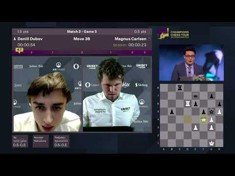 Magnus rage after losing to Daniil Dubov