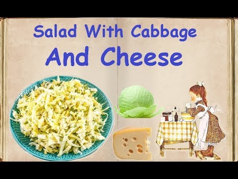 Salad With Cabbage And Cheese / Book of recipes / Bon Appetit
