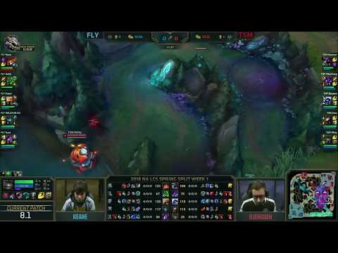 FlyQuest vs TSM | S8 NA LCS Spring 2018 | Week 1 Day 2