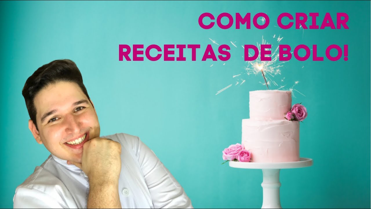 COMO CRIAR RECEITAS DE BOLO?!