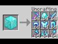 Minecraft But Crafting Is Backwards