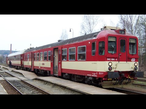 Os 17814 a Os 17817 Plzeň hl.n. - Radnice a zpět | ČD | MV řady 842  | Ze stanoviště strojvedoucího