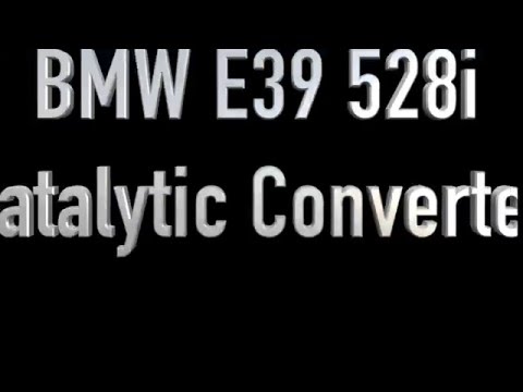 BMW E39 Catalytic Converter Install