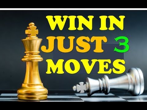 How to Achieve ✔ Checkmate in 3 Moves | Chess | Fastest Way | Get Smart