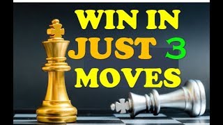 How to Achieve ✔ Checkmate in 3 Moves | Chess | Fastest Way | Get Smart