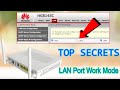 LAN Port Work Mode Configuration in Huawei Onu Router 2021