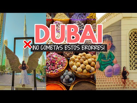 Errores al viajar a Dubai