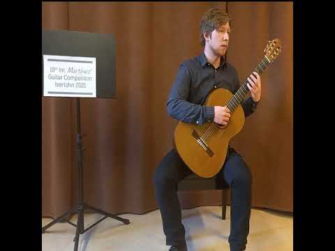 First Stage of 10th Int  Martinez Guitar Competition Iserlohn 2021 -  Jakub Bachleda-Szeliga