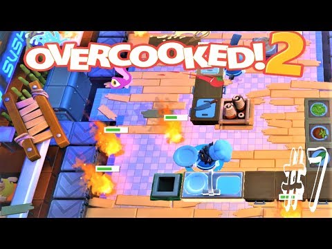 THIS KITCHEN IS ON FIRE (Literally)... || Overcooked! 2 [1-6]