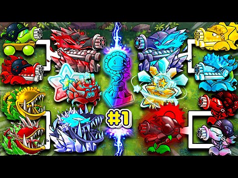 PVZ FUSION 2.3 | ALL NEW ULTIMATE PLANTS TOURNAMENT: WHO'S THE BEST? (*EXTREME BATTLE*)