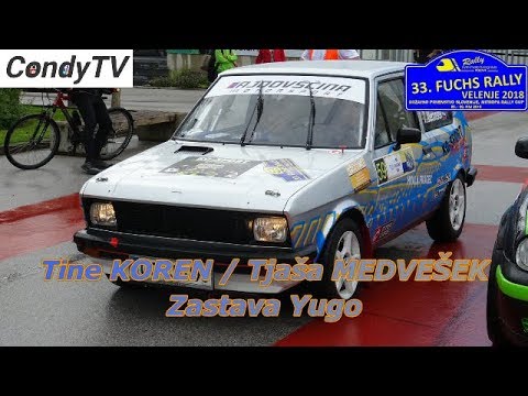 Tine KOREN / Tjaša MEDVEŠEK on rally Velenje 2018