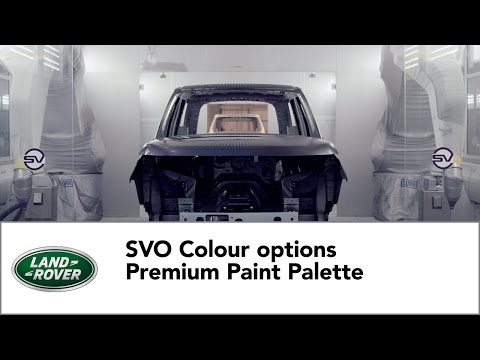 Land Rover - Premium Paint Palette by Special Vehicle...