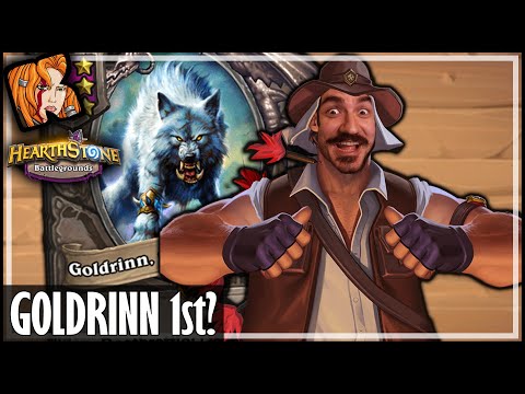 GOLDRINN AS YOUR FIRST BEAST?! - Hearthstone Battlegrounds