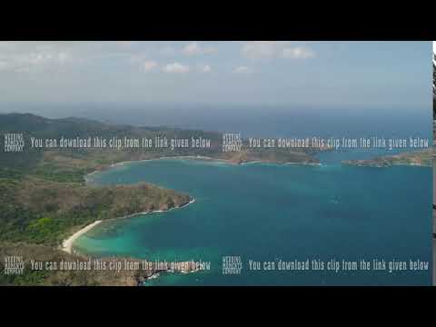 Sea landscape with beach. Philippines, Luzon