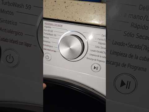 HOW TO ACTIVATE THE SPIN ONLY FUNCTION ON LG WASHERS AND WASHER-DRYERS #viralvideo #viralshort