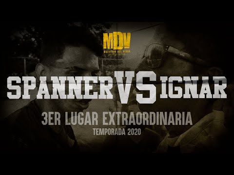 SPANNER VS IGNAR - Tercer Lugar Fecha Extraordinaria (Temporada 2020) - Maestros Del Verso