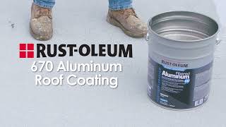 Thumbnail for About Rust-Oleum 670 Fibered Aluminum Roof Coating
