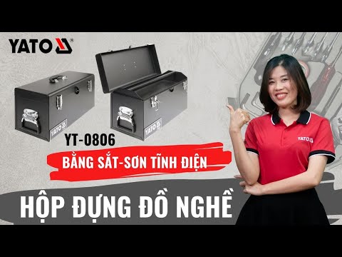 Įrankių dėžė Yato YT-0886 video