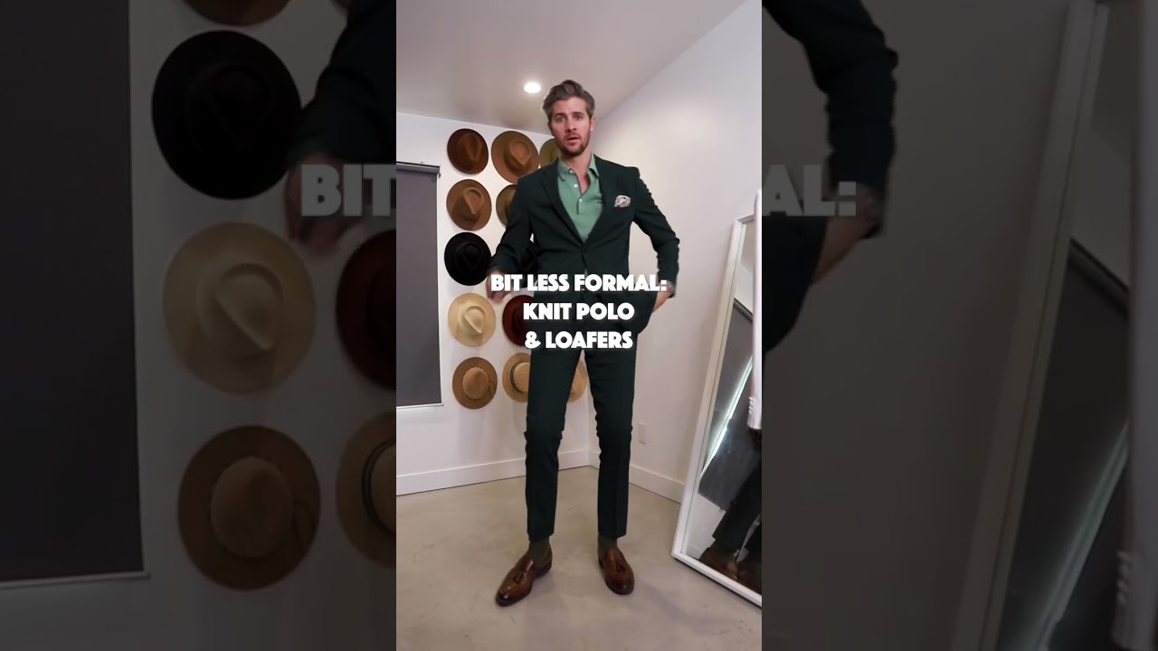 Green Suit to a Wedding! Wedding Outfit Ideas
