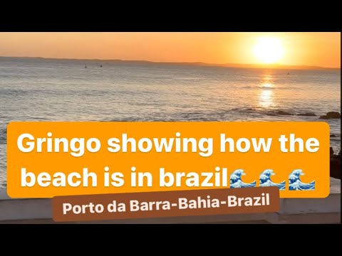 Gringo Mostrando a realidade das praias no Brasil #brasileirosnoexterior #beach #praia #mar #praias