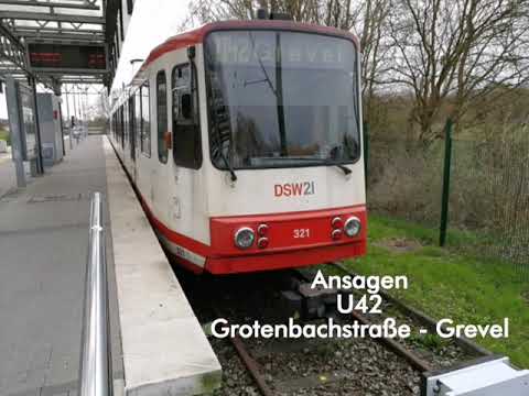 [DSW21] Ansagen U42 Grotenbachstraße - Grevel