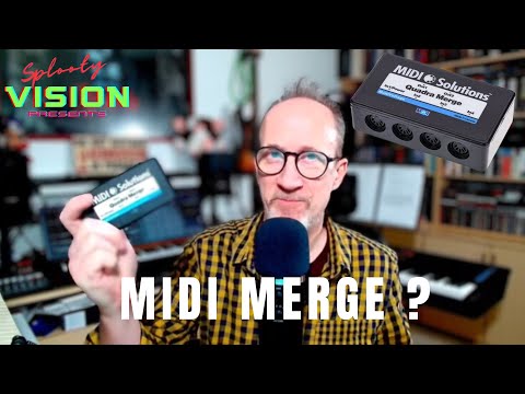 MIDI Merging & How this little box can help you / MIDI Solutions Quadra Merge