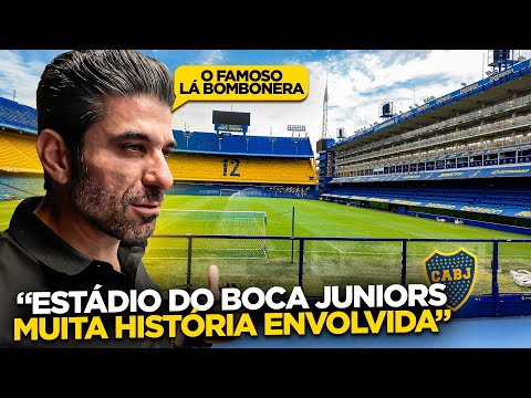 Boca Juniors' stadium, the famous "La Bombonera".