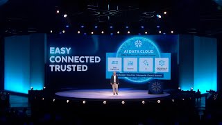 Snowflake Summit 2025 Keynote | Snowflake Co-Founder and President of Product Benoit Dageville