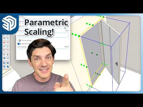 NEW Sizable Live Components in SketchUp