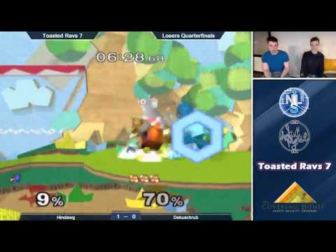 Toasted Ravs 7 Melee Singles Losers Quarters: Hindawg (Falco) Vs. Dekuschrub (Fox)