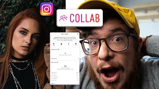 You should be a COLLABORATOR on Instagram (when you can)